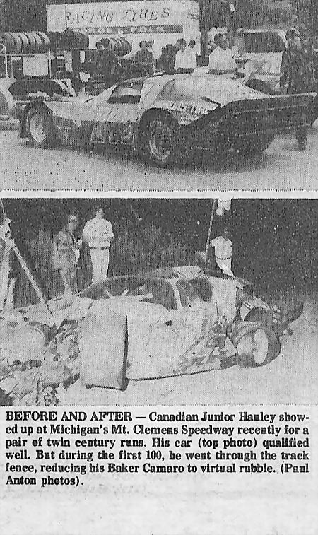 Mt. Clemens Race Track - From Don Krupa